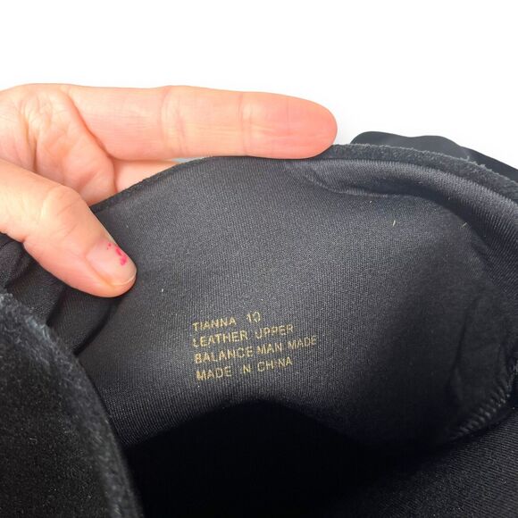 Steve Madden Boots Womens 10 Black Suede Flat Tianna Slouchy Buccaneer Y2K - Picture 11 of 11